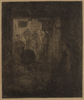 TvB G 0151
<br/>
Oosters winkelinterieur
<br/>
<em>Bauer, Marius (1867-1932)</em>